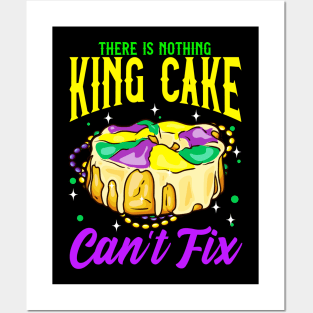 Mardi Gras King Cake Posters and Art